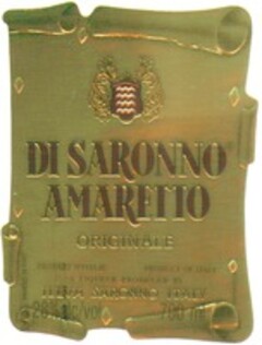 DI SARONNO AMARETTO ORIGINALE