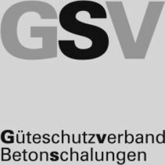 GSV Güteschutzverband Betonschalungen