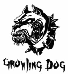 GROWLING DOG