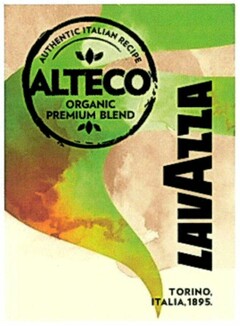 AUTHENTIC ITALIAN RECIPE ALTECO ORGANIC PREMIUM BLEND LAVAZZA