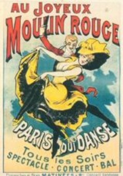 AU JOYEUX MOULIN ROUGE PARIS QUI DANSE