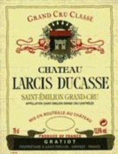 CHATEAU LARCIS DUCASSE SAINT-ÉMILION GRAND CRU