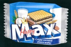 FLIS Happy Max Crispy coconut choco wafer