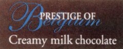 PRESTIGE OF Belgium Creamy milk chocolate