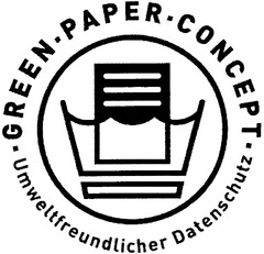 GREEN PAPER CONCEPT Umweltfreundlicher Datenschutz