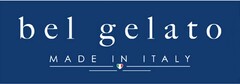 bel gelato MADE IN ITALY