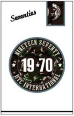 Seventies NINETEEN SEVENTY 1970 BTC INTERNATIONAL
