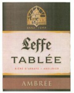 Leffe TABLÉE AMBRÉE