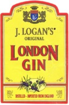 J. LOGAN'S ORIGINAL LONDON GIN