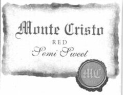 Monte Cristo RED Semi Sweet