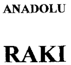 ANADOLU RAKI