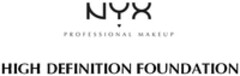 NYX PROFESSIONAL MAKEUP HIGH DEFINITION FOUNDATION