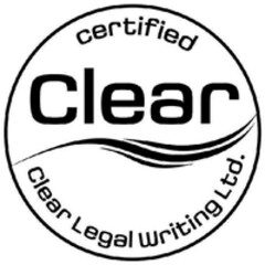 Clear certified Clear Legal Writing ltd.