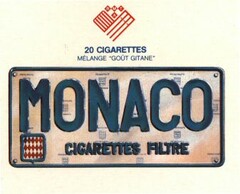 MONACO CIGARETTES FILTRE