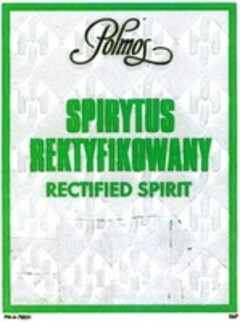 Polmos SPIRYTUS REKTYFIKOWANY RECTIFIED SPIRIT