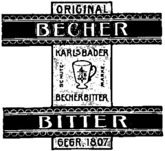 ORIGINAL KARLSBADER BECHER BITTER