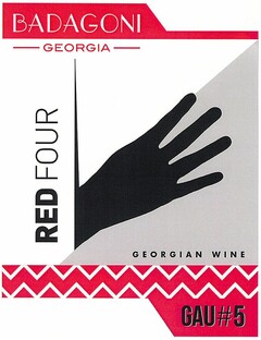 BADAGONI GEORGIA GEORGIAN WINE RED FOUR GAU#5