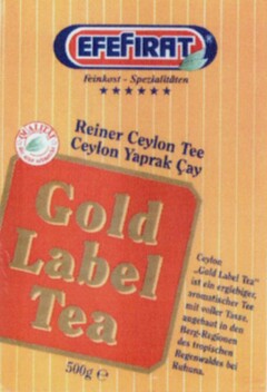 EFEFIRAT Gold Label Tea