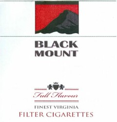 BLACK MOUNT Full Flavour FINEST VIRGINIA FILTER CIGARETTES