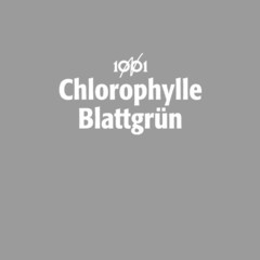 N 1001 Chlorophylle Blattgrün