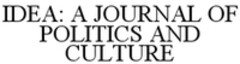 IDEA: A JOURNAL OF POLITICS AND CULTURE