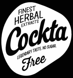 FINEST HERBAL EXTRACTS Cockta LEGENDARY TASTE. NO SUGAR. Free