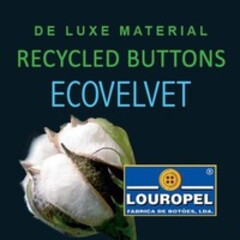 RECYCLED BUTTONS ECOVELVET LOUROPEL FABRICA DE BOTÕES, LDA.