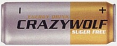 CRAZYWOLF - SUGER FREE ENERGY DRINK