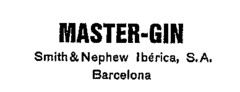 MASTER-GIN Smith & Nephew Ibérica, S.A. Barcelona