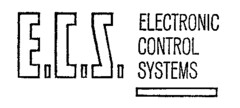 E.C.S. ELECTRONIC CONTROL SYSTEMS