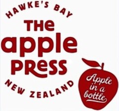 THE APPLE PRESS Apple in a bottle HAWKE'S BAY NEW ZEALAND