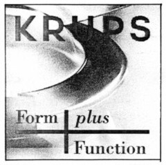 KRUPS Form plus Function