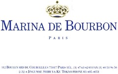 MARINA DE BOURBON PARIS