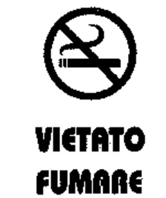 VIETATO FUMARE