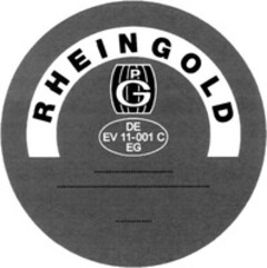 RHEINGOLD PG DE EV 11-001 C EG