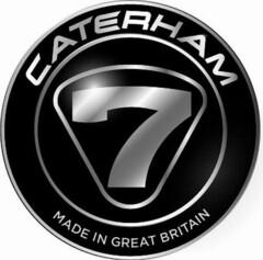 CATERHAM 7 MADE IN GREAT BRITAIN