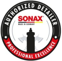 AUTHORIZED DETAILER SONAX MADE IN GERMANY PROFESSIONAL EXCELLENCE