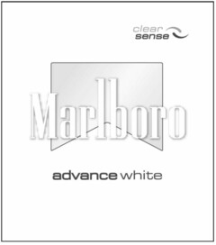 clear sense Marlboro advance white