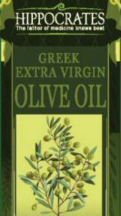 HIPPOCRATES The father of medicine knows best GREEK EXTRA VIRGIN OLIVE OIL