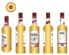 PADDY - PRODUCT OF IRELAND - IRISH WHISKEY - TRIPLE DISTILLED - MATURED IN OAK IN IRELAND