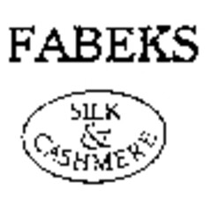 FABEKS SILK & CASHMERE