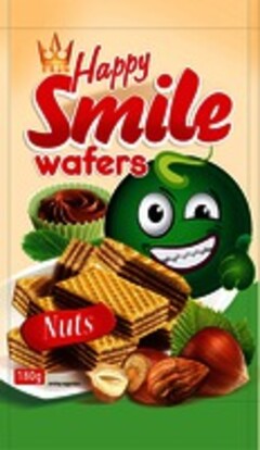 FLIS Happy Smile wafers Nuts 180g