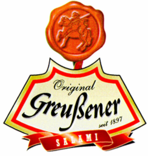 Original Greußener SALAMI Logo (DPMA, 03.07.2000)