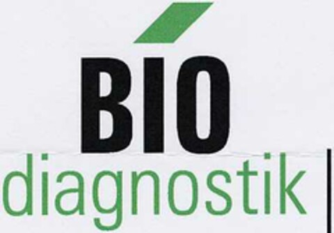 BIO diagnostik Logo (DPMA, 25.05.2001)