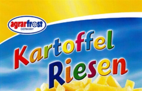 agrarfrost GERMANY Kartoffel Riesen Logo (DPMA, 22.10.2010)