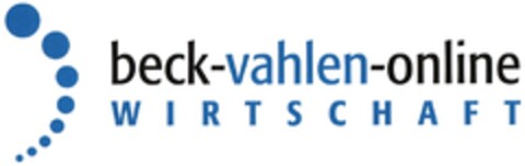 beck-vahlen-online WIRTSCHAFT Logo (DPMA, 18.01.2012)