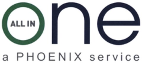 ALL IN one a PHOENIX service Logo (DPMA, 11.05.2016)