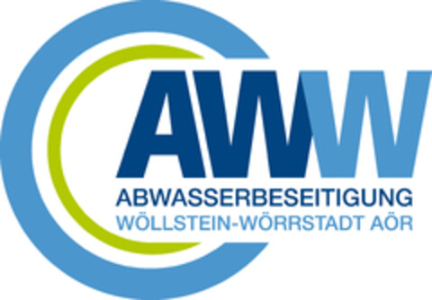 AWW ABWASSERBESEITIGUNG WÖLLSTEIN-WÖRRSTADT AÖR Logo (DPMA, 13.10.2021)