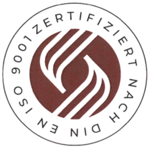 ZERTIFIZIERT NACH DIN EN ISO 9001 Logo (DPMA, 13.11.2023)