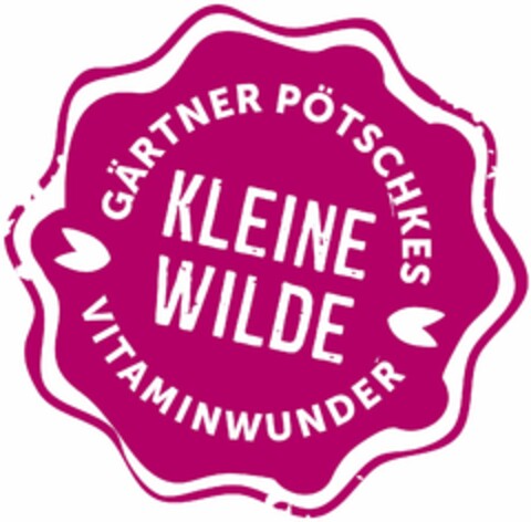 GÄRTNER PÖTSCHKES KLEINE WILDE VITAMINWUNDER Logo (DPMA, 06.03.2023)